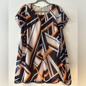 Partizia Pepe Casual Pattern Dress - Size 40 (S)